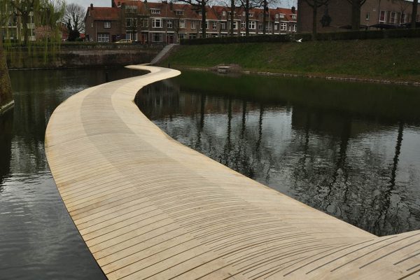 Floating bridge Bergen op Zoom
